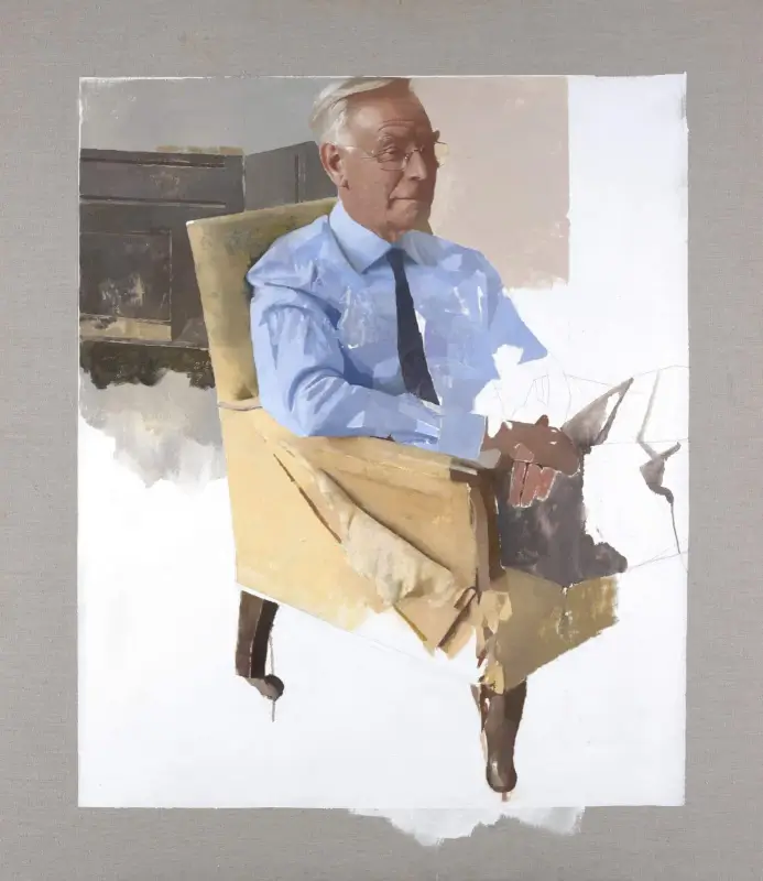 Portrait of Sir Richard Thompson - Diarmuid Kelley (2015)