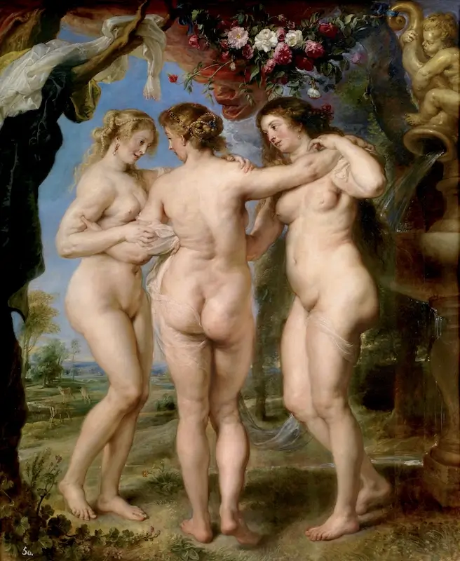 The Three Graces - Peter Raul Rubens 