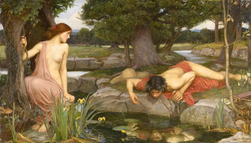 John William Waterhouse - Echo and Narcissus