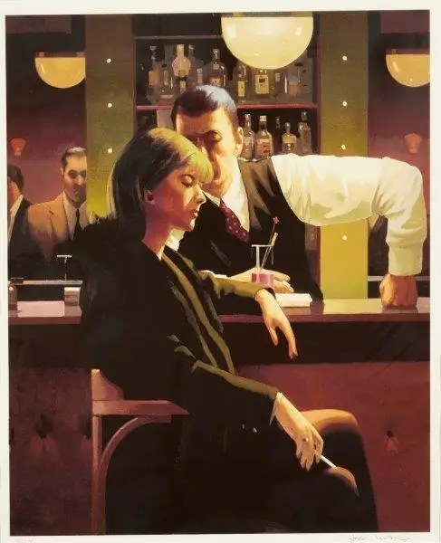 Cocktails and Broken Hearts - Jack Vettriano