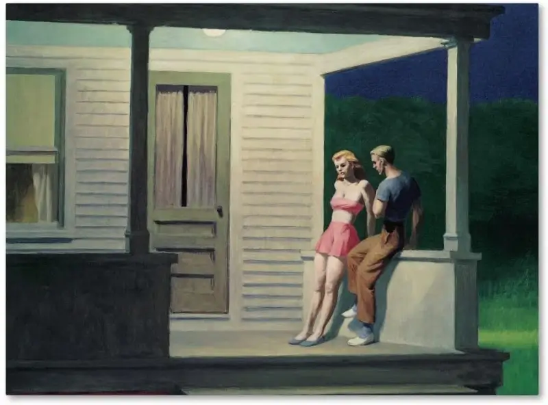 Summer Evening - Edward Hopper