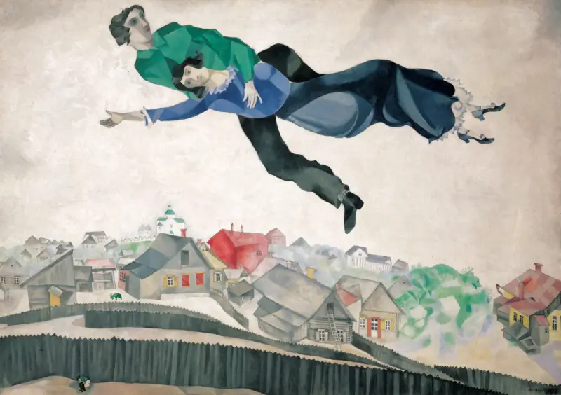 Over The Town - Marc Chagall