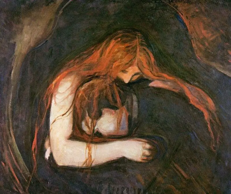 Vampire - Edvard Munch