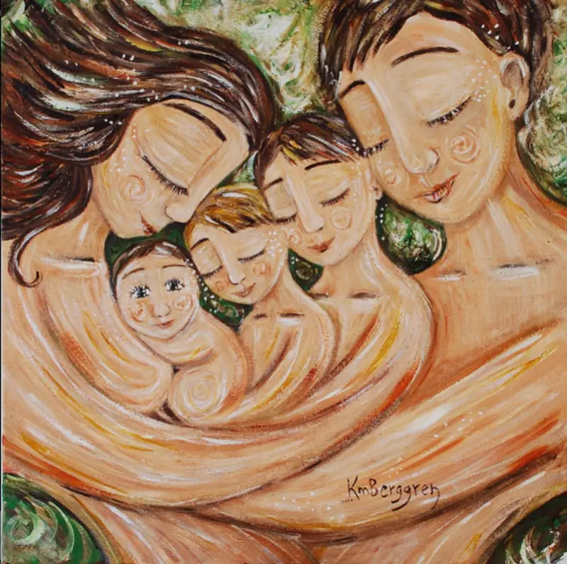 Mother and Child by Katie M. Berggren