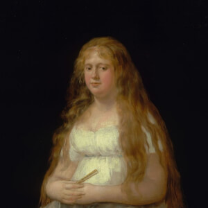 Josefa de Castilla Portugal y van Asbrock de Garcini- Goya (Fransisco de Goya y Lucientes) (1804)