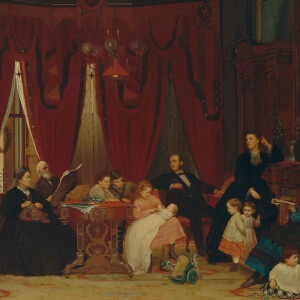 The Hatch Family- Eastman Johnson (1870)