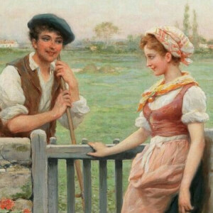 Chatting by the Fence - Lucius Rossi