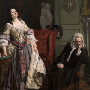 Pope Makes Love To Lady Mary Wortley Montagu - William Frith