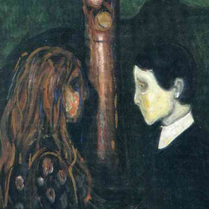 Eye in Eye - Edvard Munch