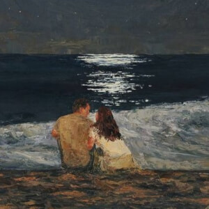Moonlight Over The Ocean - Marianna Foster